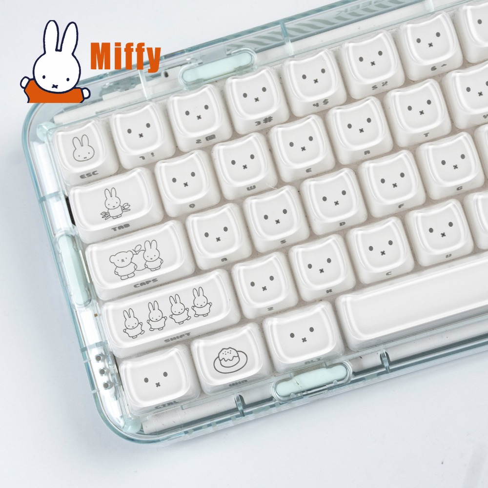 Pc Gaming On Tv - Клавишные колпачки Kawaii Miffy с милым