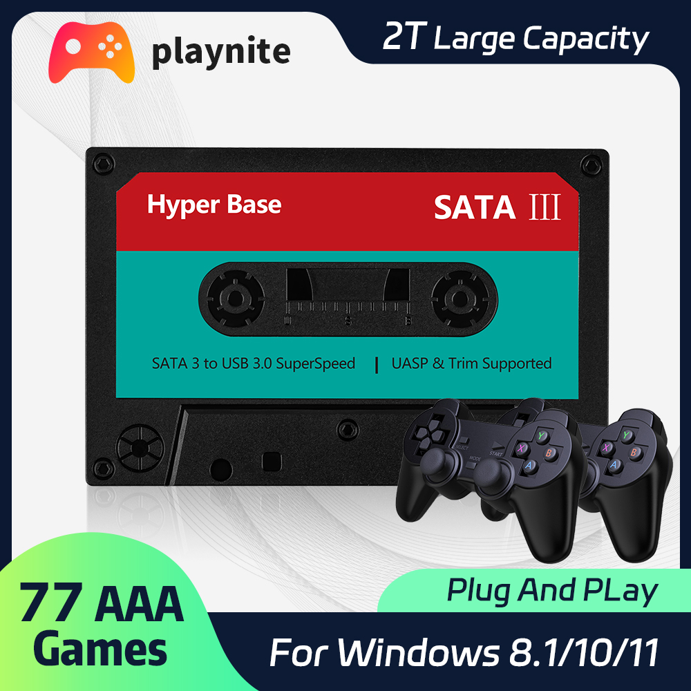 Pc Gaming Aaa - Портативный игровой жесткий диск-эмулятор PN500G/2T с