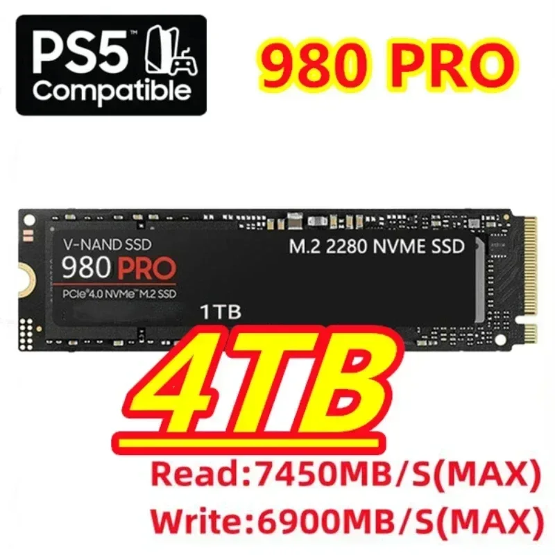 Pc Gaming Vs Ps5 - Оригинальный SSD-накопитель 980Pro NVMe M.2 1