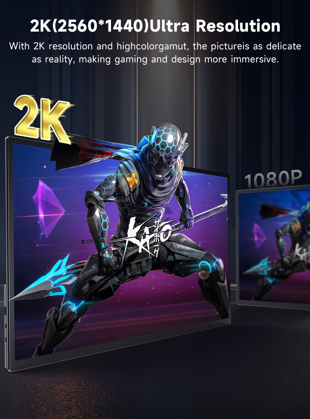 Портативный монитор UPERFECT 2 – обзор и цена Pc Gaming Y Monitor