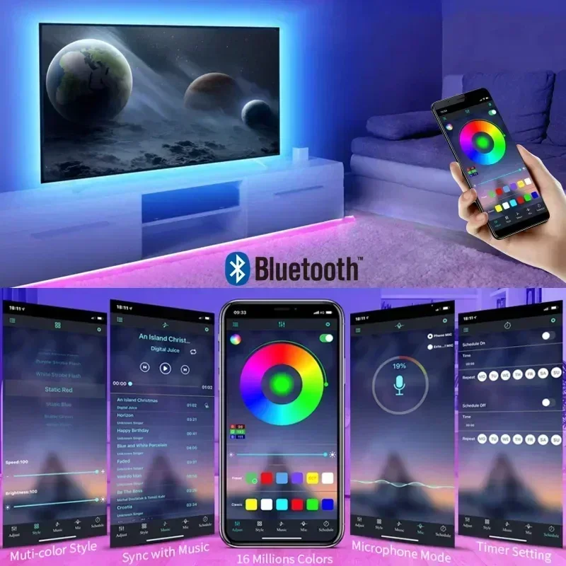 Smart RGB светодиодная игровая – обзор и цена Rgb Light Strip