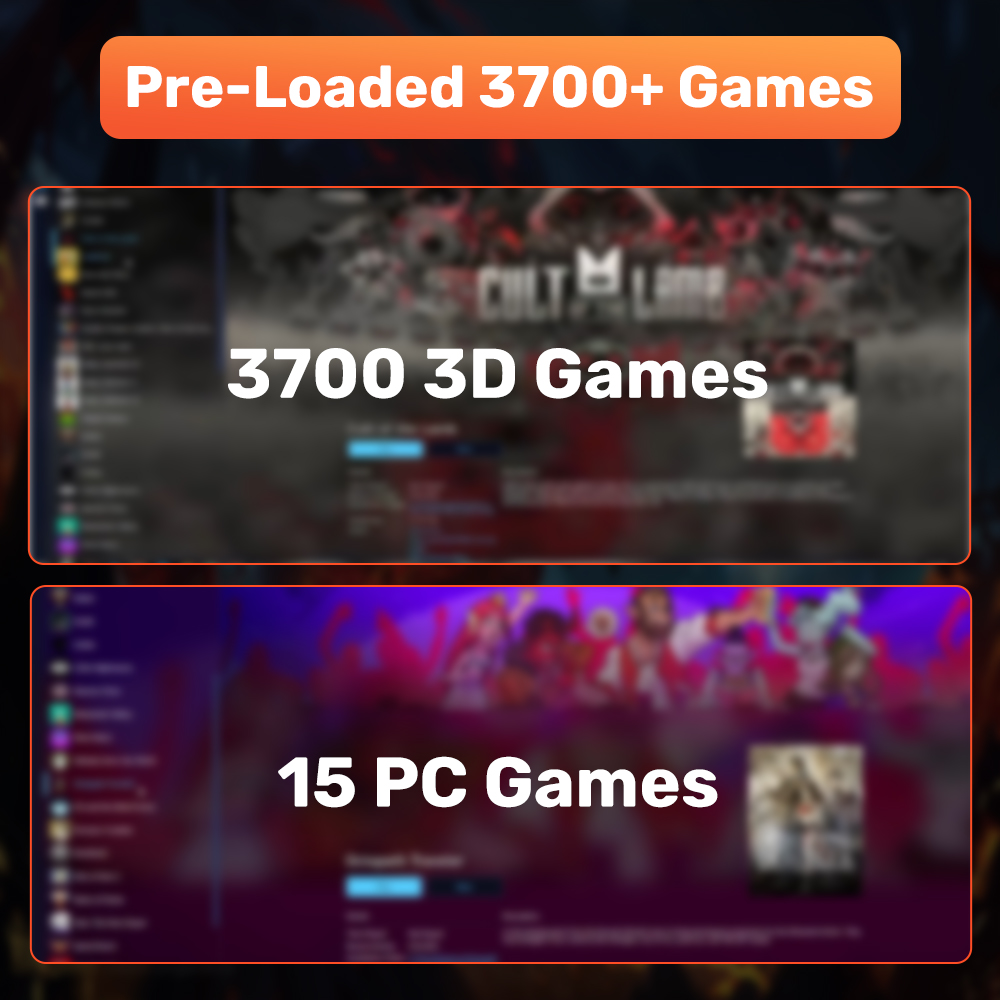 Launchbox 500G игровой эмулято – обзор и цена Pc Gaming Aaa